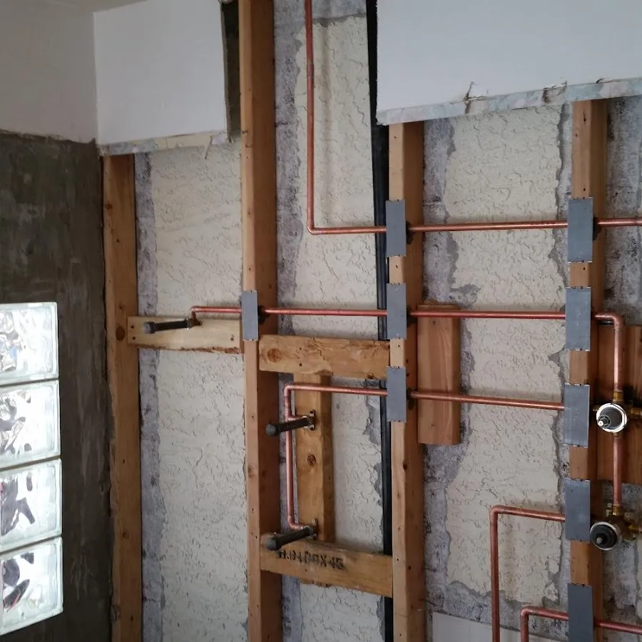 Copper pipe installation for Burst Pipe Repair in Kimball