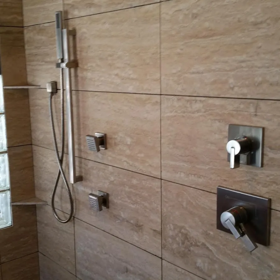 Shower fixture installation for Water Heater Installation in Kimball